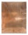 Copper Topographical Map Printing Plate of Winchester, Va For Sale