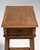 1910s 1910-1919 France Warm Honey Oak Slender Oak Pedestal Side Table For Sale - Image 5 of 11