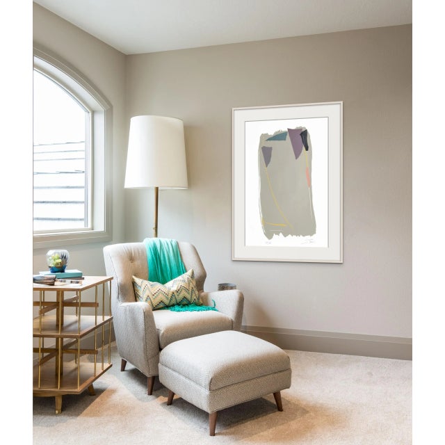 Grey Sweep II Larry Zox American (1937–2006) Date: 1979 Screenprint, Signed and numbered in Pencil Edition of 160 Size:...