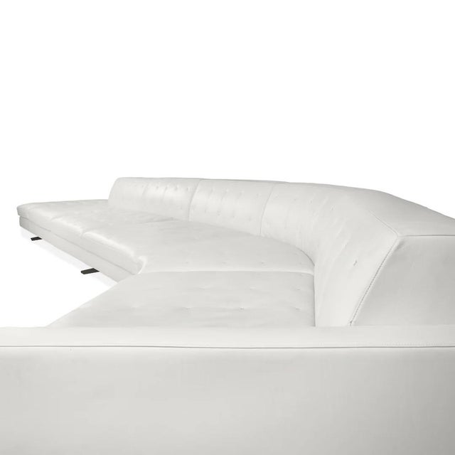 Poltrona Frau Kennedee Sectional Sofa With Ottoman by Jean-Marie Massaud For Sale - Image 11 of 17