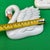 Pair of Small Vintage Ceramic Swan Figurine Wall Hangings For Sale In Atlanta - Image 6 of 10