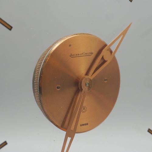 Art Deco Mantel Clock by Jaeger Lecoultre, 1940s For Sale - Image 6 of 7