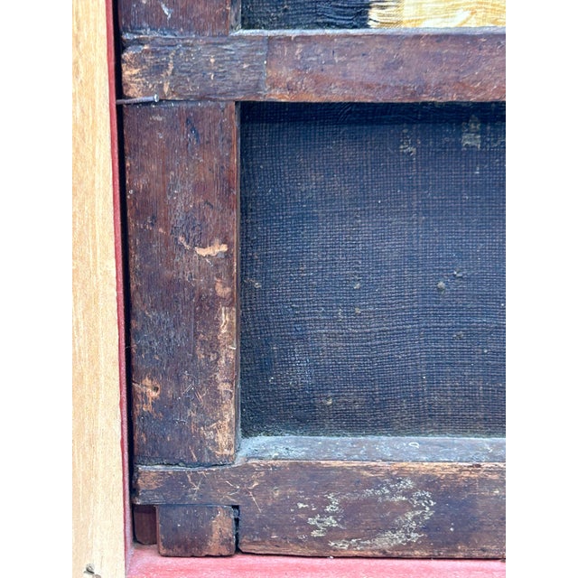 Brown Late 19th-Century Spanish Colonial School Painting Portrait of Saint Teresa of Ávila For Sale - Image 8 of 18