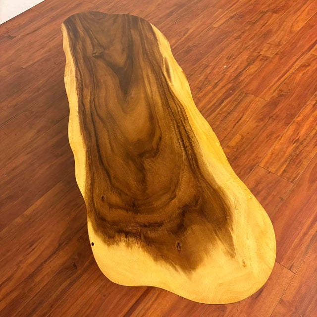 Live Edge Koa Wood Coffee Table For Sale - Image 12 of 12