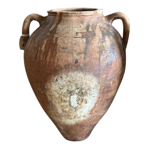 Antique Turkish Pot, Brown