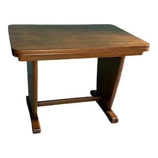 Art Deco Low, Swivel, and Extendable Italian Sofa Table For Sale