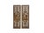Auburn Pair Vintage Oriental Brown Figural Motif Rectangular Wood Panels For Sale - Image 8 of 8