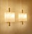Vintage Space Age Brass Sconces from Hillebrand Lighting, 1960s, Set of 2 For Sale - Image 4 of 18