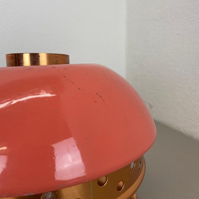 Pink Spot Ceiling Light Flush Mount in the style of Stilnovo, Italy, 1950s, Set of 2 For Sale - Image 14 of 18