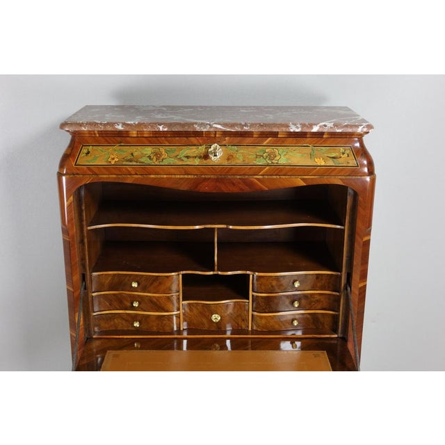 Antique Wooden Secretary, 1700s For Sale - Image 6 of 13