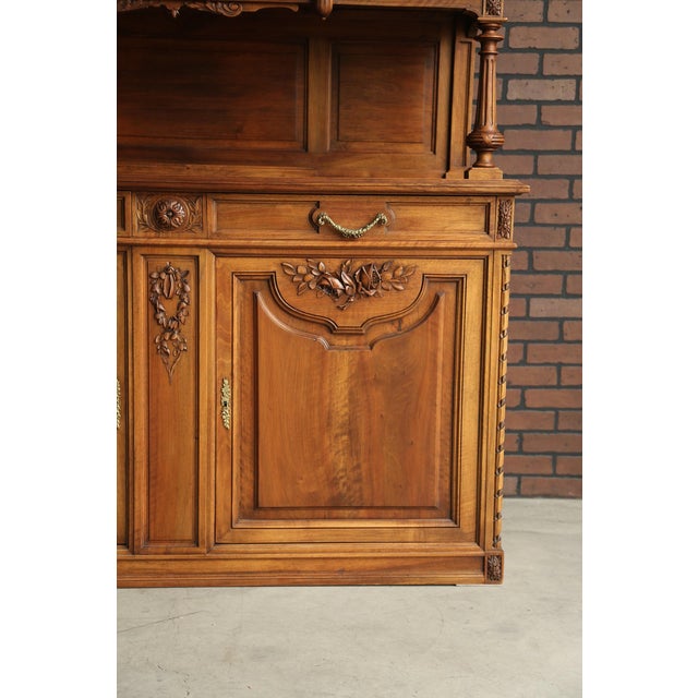 Late 19th Century Antique French Vaisselier Hutch For Sale - Image 5 of 8