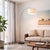 The Scallop Arc Lamp is a Modern arc lamp in NOVA's lighting line, featuring a satin nickel steel body paired with a black...