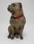 19th Century, Victorian Polychrome Terracotta Pug Dog With Glass Eyes For Sale - Image 4 of 8