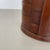 Vintage Patchwork Paper Bin Basket in Leather the style of Auböck, Germany, 1960s For Sale - Image 10 of 18
