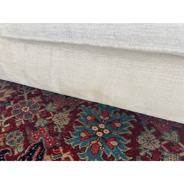 Linen Baker Sofa by Barbara Barry For Sale - Image 8 of 9