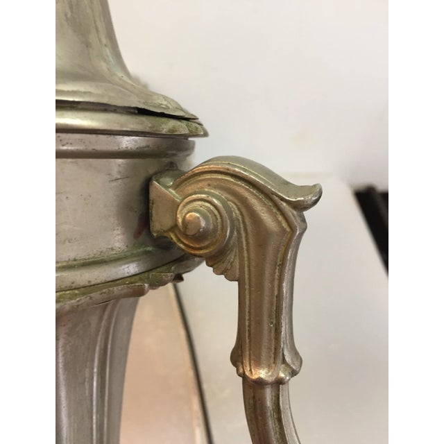 1920s Two Arm Sheffield Nickel Wall Sconce For Sale In New York - Image 6 of 9