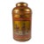19th Century English Chinoiserie Toleware Grocer's Tea Canister. For Sale