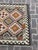 Handwoven Kilim Rug, Multi-Color Geometric Pattern, 3.8' X 5.9' For Sale - Image 6 of 8