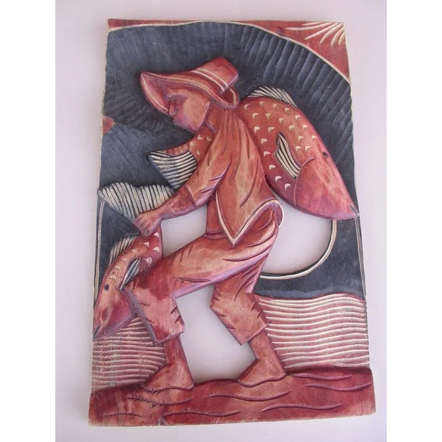 Wooden Panels, 1980s, Set of 2 For Sale - Image 6 of 12