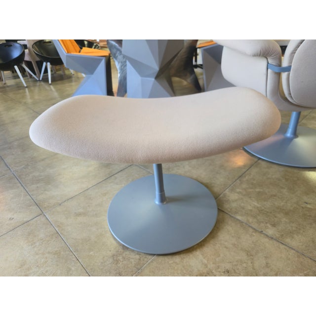 Tan Big Tulip Chair by Pierre Paulin for Artifort For Sale - Image 8 of 12