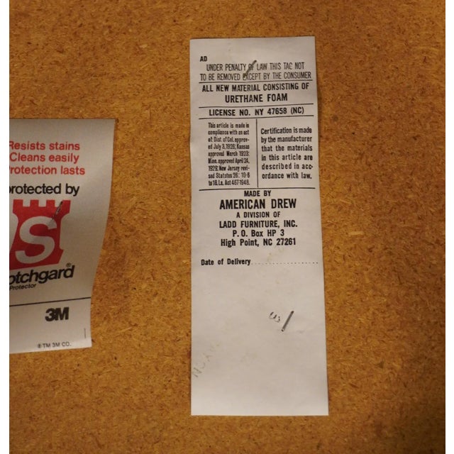 Brown American Drew Solid Cherry Traditional Queen Anne Style Dining Arm Chair For Sale - Image 8 of 10