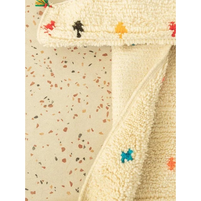 Textile Happy Dots Berber Rug For Sale - Image 7 of 10