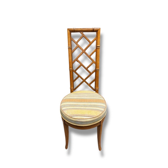 Brown 1970s Set of 7 - Dining Table & Chairs For Sale - Image 8 of 10