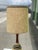 Ivory 1960s Mid-Century Drip Pottery Table Lamps With Shades - a Pair For Sale - Image 8 of 12