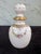 Traditional Antique Hand-Painted Nippon Porcelain Perfume Bottle With Raised Gilt & Floral Garland – Circa 1900 For Sale - Image 3 of 9