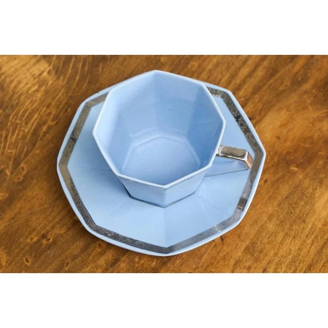 Vintage Belgian Art Deco Coffee Set, 1920s, Set of 22 For Sale - Image 11 of 18