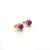Natural Ruby Diamond Earrings 14k Gold 1.25 TCW Certified For Sale - Image 13 of 14