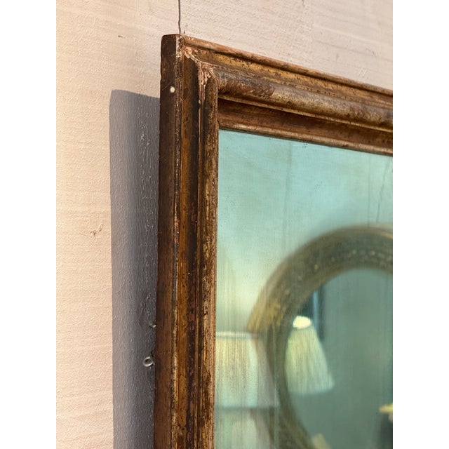 Gold 19th Century Giltwood Mirror For Sale - Image 8 of 8