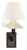 Alexa Hampton for Visual Comfort Signature Dean Library Sconce in Gun Metal with Linen Shade For Sale