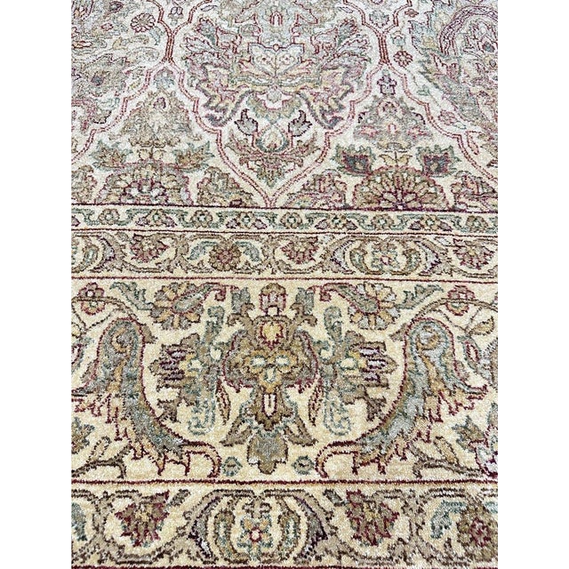 9x13 Indo Agra Area Rug - 107047 For Sale - Image 10 of 12