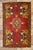 Red Vintage Turkish Yastik Rug - 01'07 X 02'06 For Sale - Image 8 of 8