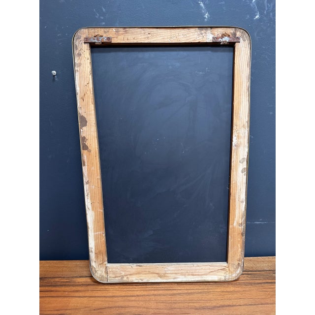 Vintage Italian Rectangular Brass Wall Mirror 1980s For Sale - Image 9 of 9