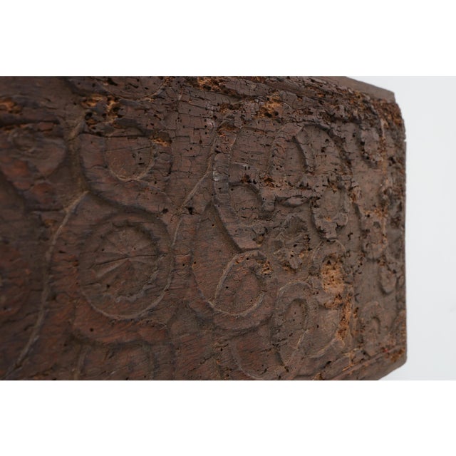 16th Century Gothic Wood Panel with Geometric Ornament, France For Sale - Image 10 of 13