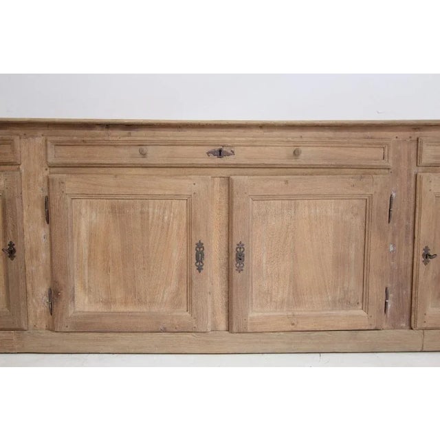 Wood Large Sacristy Buffet, 1800s For Sale - Image 7 of 18