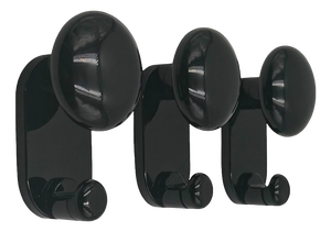 Vintage Model 302 303 Wall Hooks by C. Bartoli for Con and Con, 1970s, Set of 3