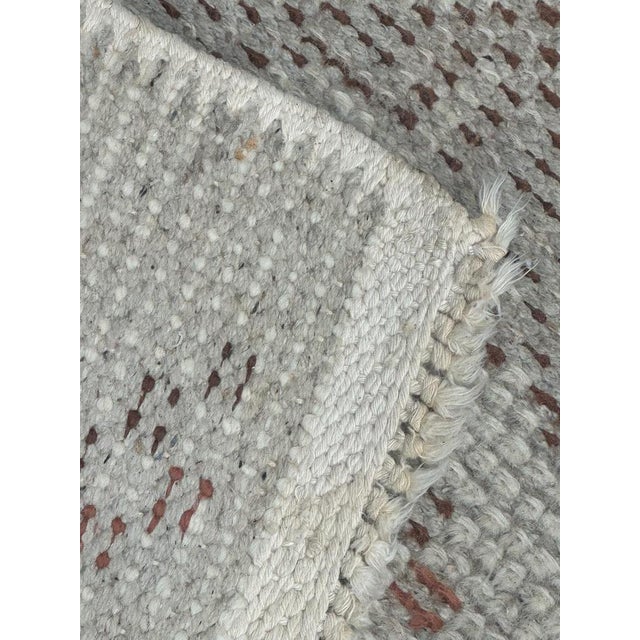 Small Moroccan Distressed Tribal Rug, 1940s For Sale - Image 18 of 18