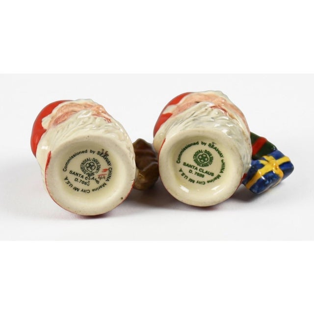 Royal Doulton Vintage Royal Doulton Santa Claus & Father Christmas Jug Collection - Set of 5 For Sale - Image 4 of 5