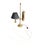 Vintage English Style Brass Desk Lamp with Pen Holder For Sale - Image 3 of 4