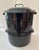 1980s Vintage Granite Ware Enamel Clam and Lobster Steamer With Spigot For Sale - Image 5 of 12