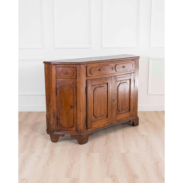 19th Century Italian Tuscan Walnut Sideboard For Sale - Image 9 of 10