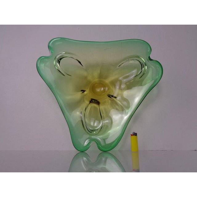 Large Italian Bowl in Murano Glass, 1960s For Sale - Image 9 of 10