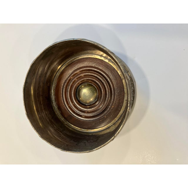 1970s 1970s Silver Plate Wine Coaster With Putti & Grapes For Sale - Image 5 of 8