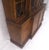 Mid 20th Century Large Wide Mahogany Individual Bubble Glass Panes Doors Breakfront China Cabinet For Sale - Image 5 of 18