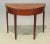 Early 19th Century Demilune Card Table in Cherry Wood For Sale In New York - Image 6 of 8