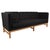 Gray EJ 315/3 Three-Seat Sofa with Oak Frame by Erik Jørgensen, 1960s For Sale - Image 8 of 8