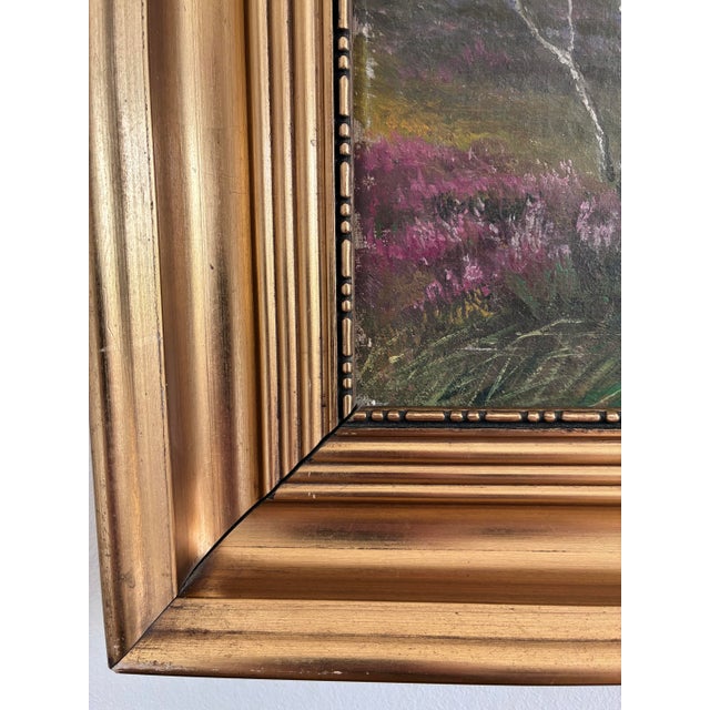 Vintage Original River Landscape Oil Painting - Signed For Sale - Image 6 of 12